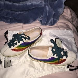 Woman Leather Competition Low Top Lace Up Sneaker